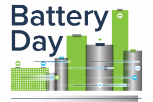 Logo for National Battery Day