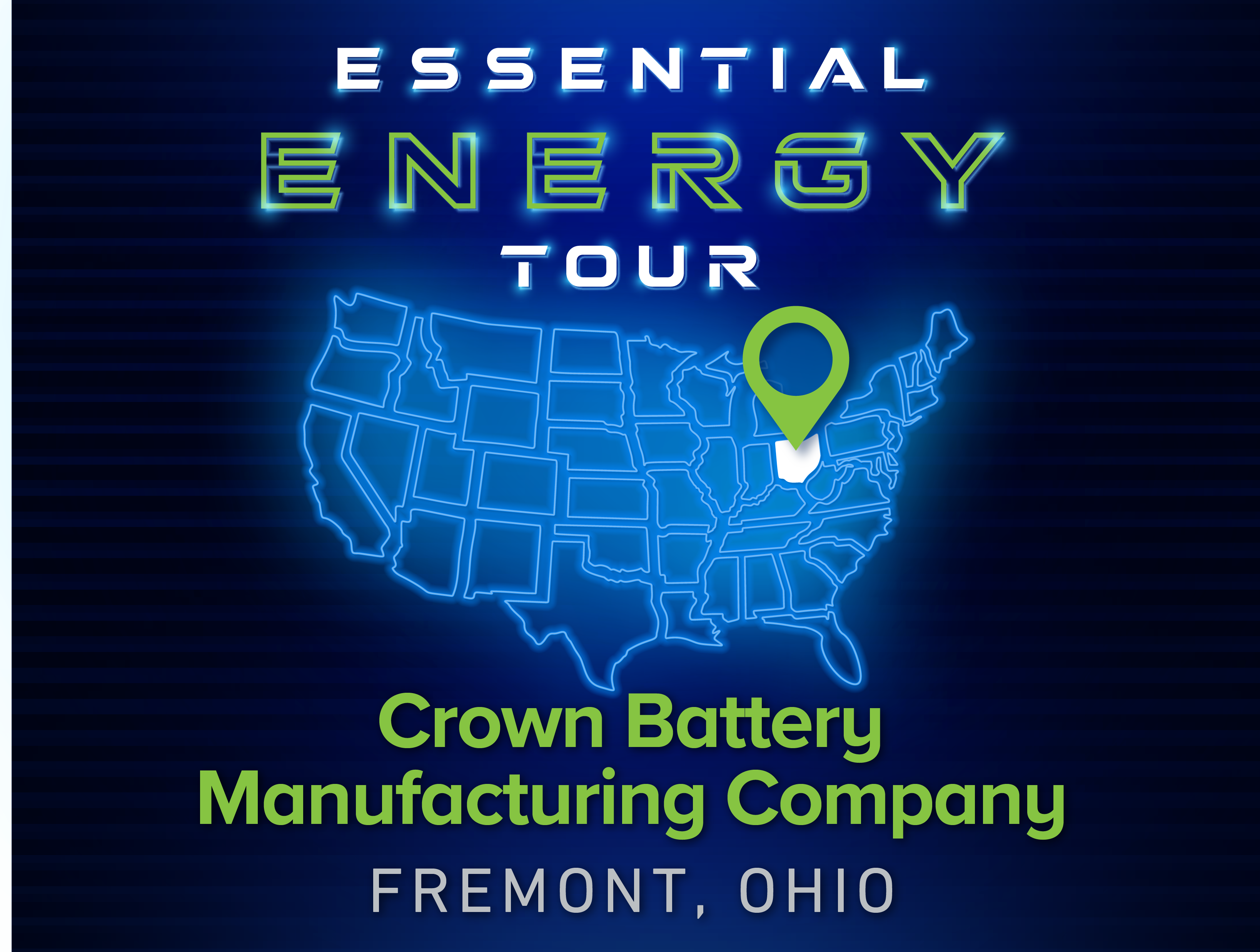 Essential Energy Tour of Crown Battery Manufacturing Company