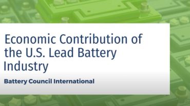 Economic contribution of the U.S. lead battery industry