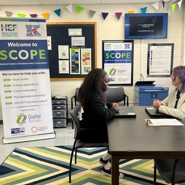 Gopher Resource community SCOPE center Gopher Resource helped launch career center